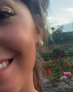 Pendientes Boule Jaune