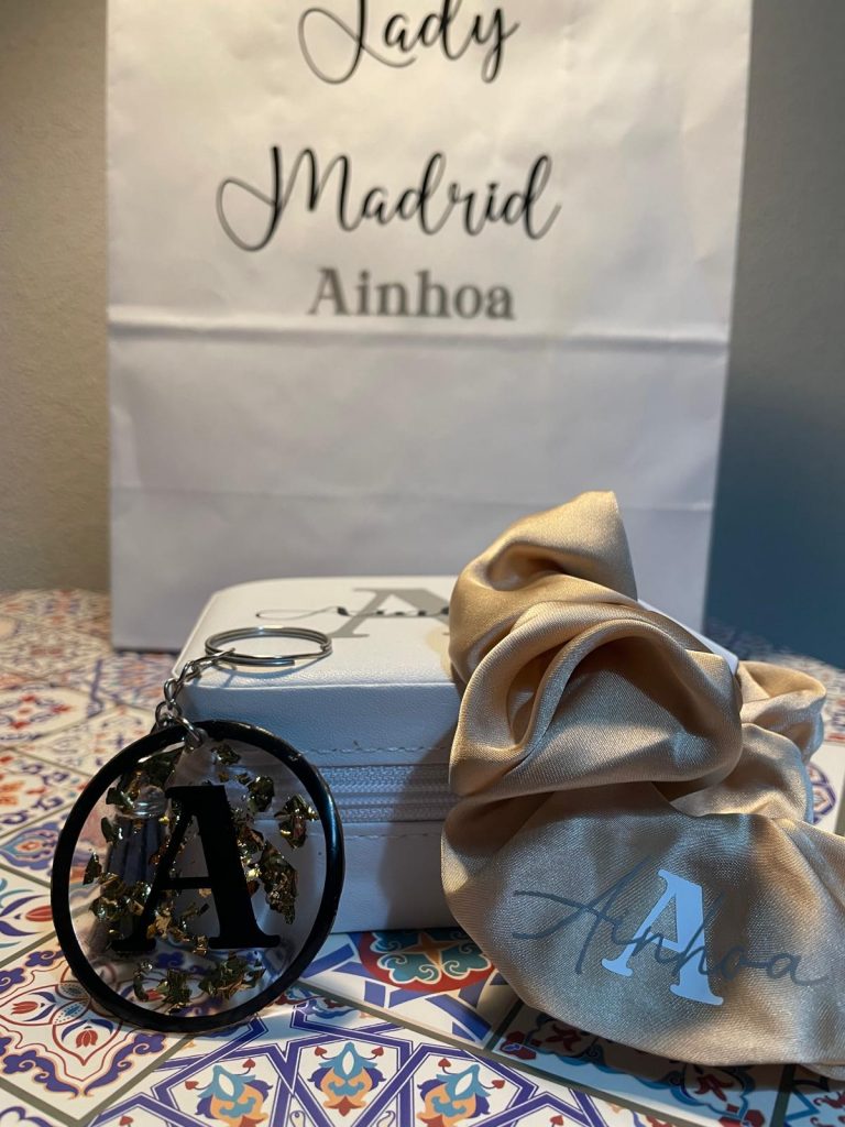 Caja Personalizada joyerito+coletero+llaverito